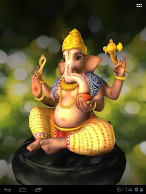 3D Ganesh Live Wallpaper android App screenshot 9