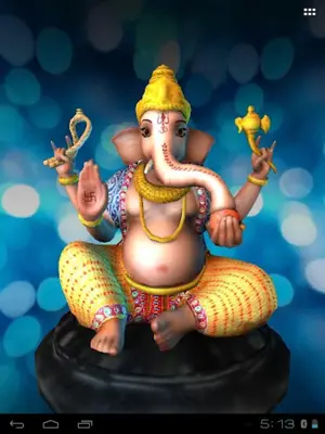 3D Ganesh Live Wallpaper android App screenshot 10