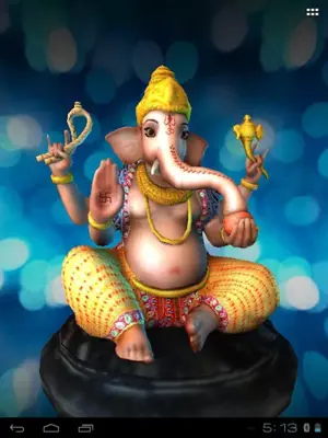 3D Ganesh Live Wallpaper android App screenshot 11