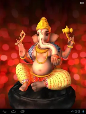 3D Ganesh Live Wallpaper android App screenshot 13