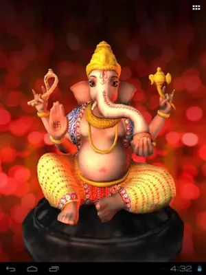 3D Ganesh Live Wallpaper android App screenshot 14