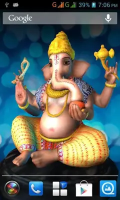 3D Ganesh Live Wallpaper android App screenshot 16