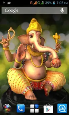 3D Ganesh Live Wallpaper android App screenshot 19