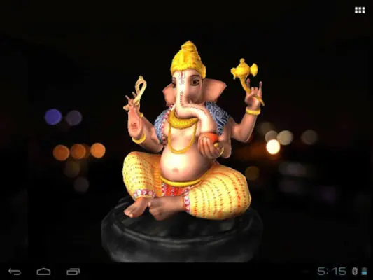 3D Ganesh Live Wallpaper android App screenshot 5