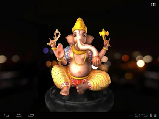 3D Ganesh Live Wallpaper android App screenshot 6