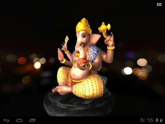 3D Ganesh Live Wallpaper android App screenshot 7