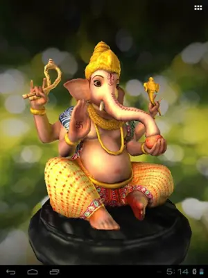 3D Ganesh Live Wallpaper android App screenshot 8